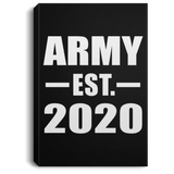 Army Established EST. 2020 - Canvas Portrait