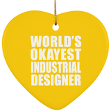 World's Okayest Industrial Designer - Heart Ornament