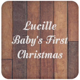 Lucille Baby's First Christmas - Drink Coaster E