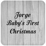 Jorge Baby's First Christmas - Drink Coaster F
