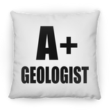 A+ Geologist - Throw Pillow