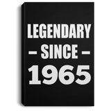 59th Birthday Legendary Since 1965 - Canvas Portrait