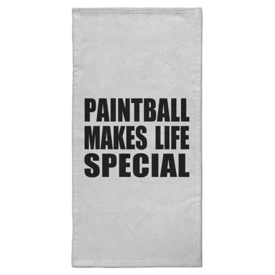Paintball Makes Life Special - Hand Towel