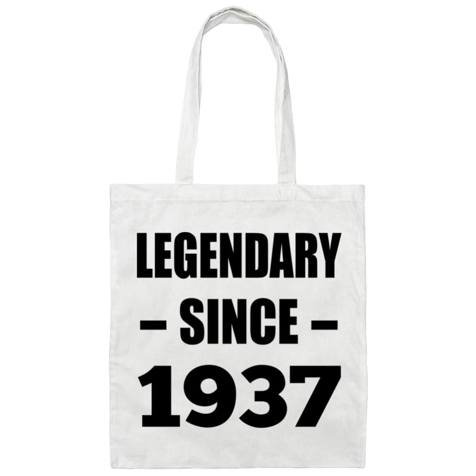 87th Birthday Legendary Since 1937 - Tote Bag White