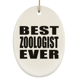 Best Zoologist Ever - Oval Ornament