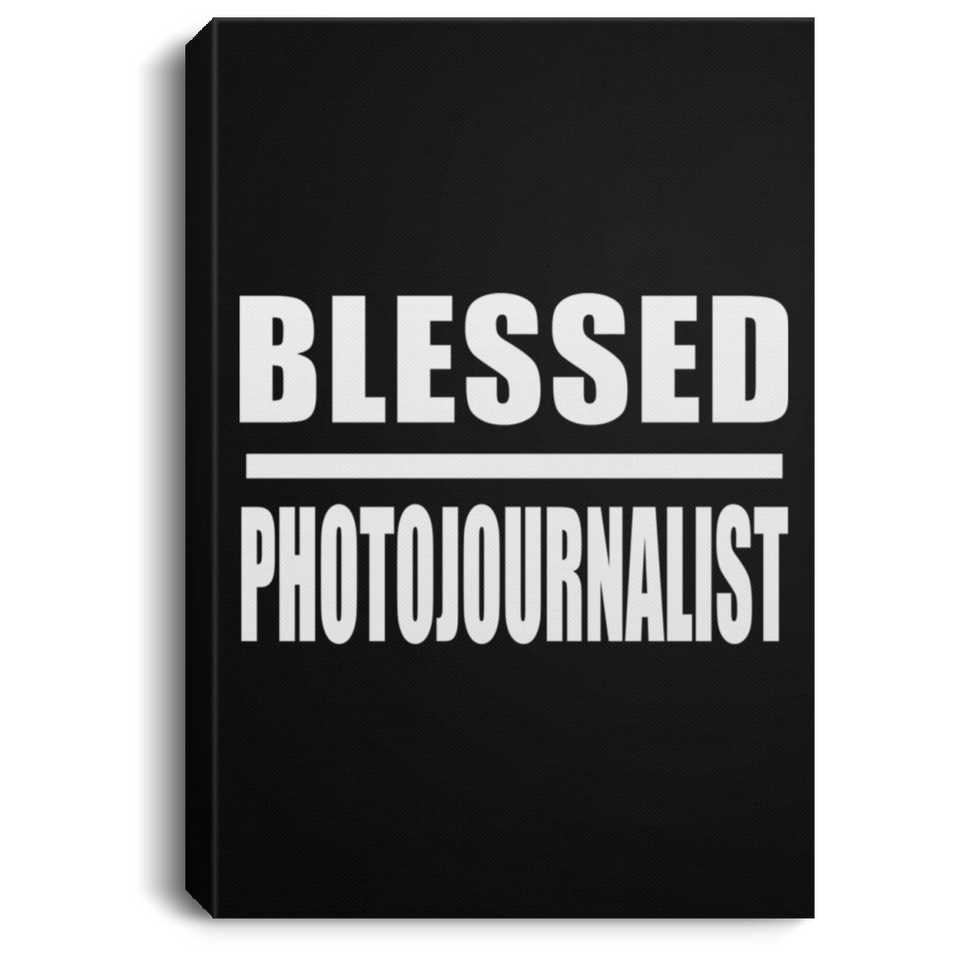 Blessed Photojournalist - Canvas Portrait