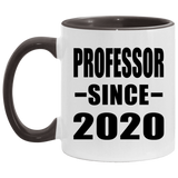 Professor Since 2020 - 11oz Accent Mug Black