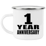 1st Anniversary 1 Year - 12oz Camping Mug