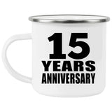 15th Anniversary 15 Years - 12oz Camping Mug