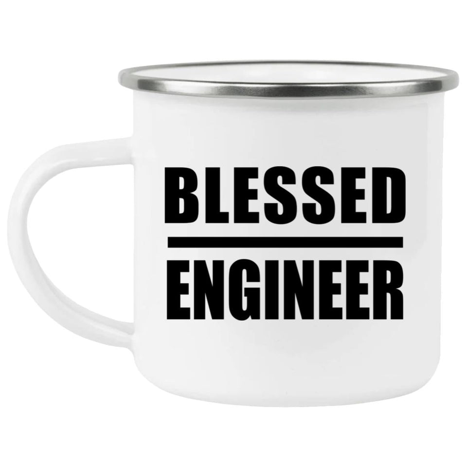 Blessed Engineer - 12oz Camping Mug