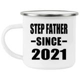 Step Father Since 2021 - 12oz Camping Mug