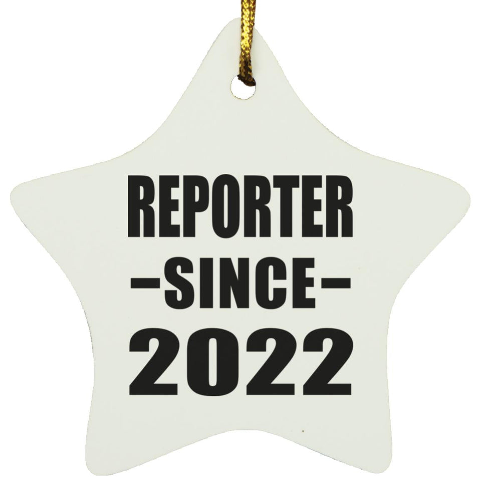 Reporter Since 2022 - Star Ornament