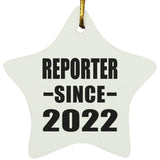 Reporter Since 2022 - Star Ornament
