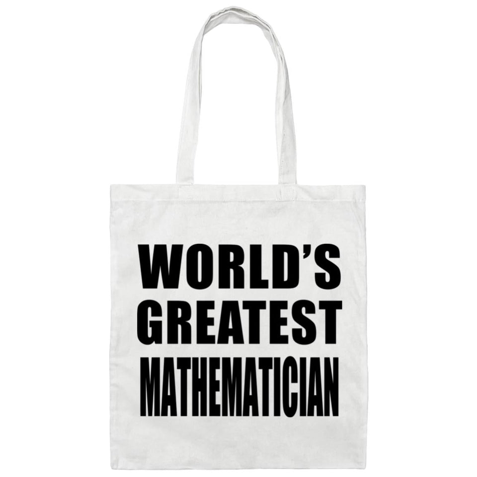 World's Greatest Mathematician - Tote Bag White
