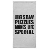 Jigsaw Puzzles Makes Life Special - Hand Towel