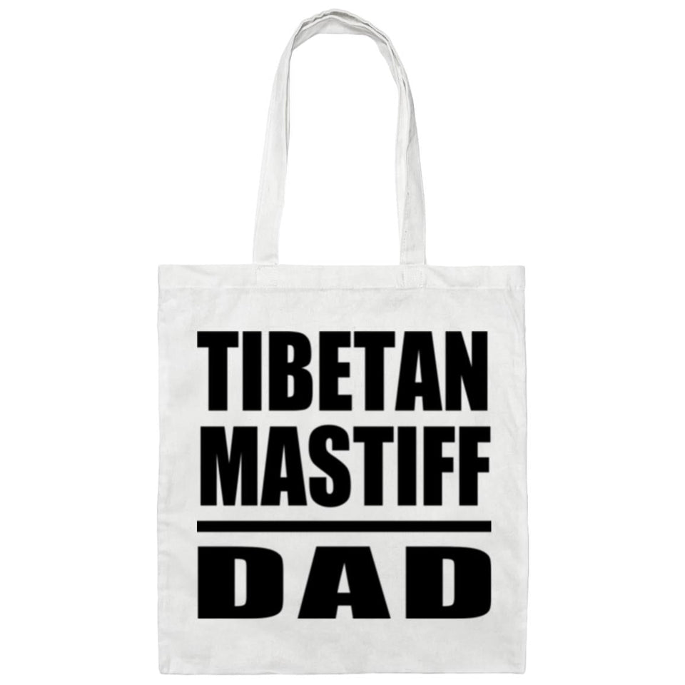 Tibetan Mastiff Dad - Tote Bag White