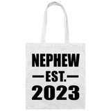 Nephew Established EST. 2023 - Tote Bag White