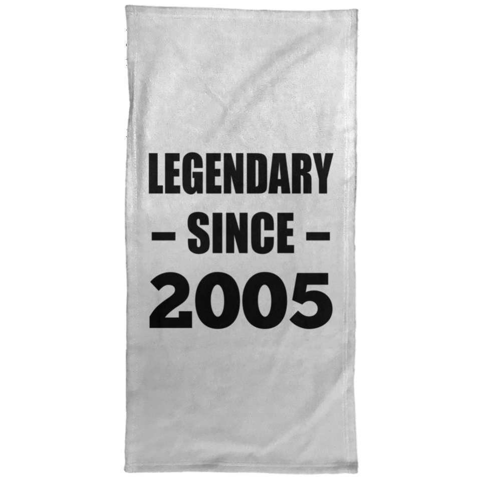 19th Birthday Legendary Since 2005 - Hand Towel