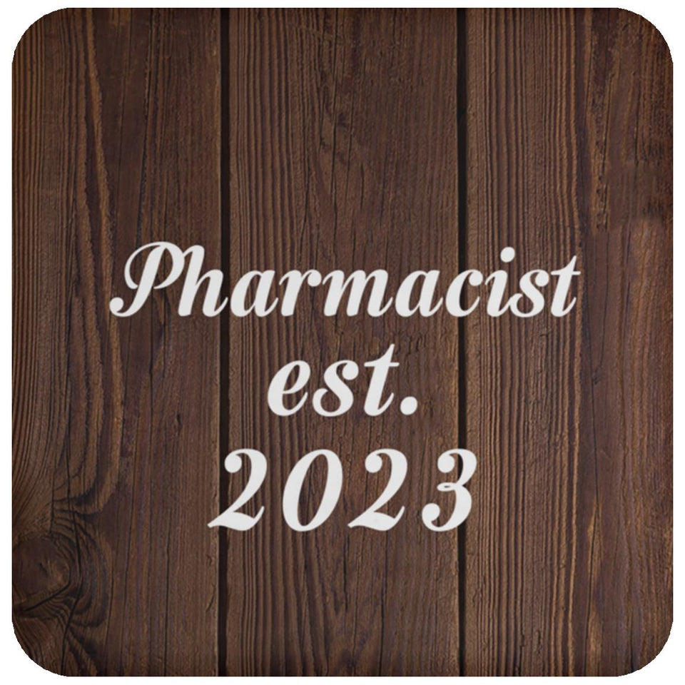 Pharmacist Established Est. 2023 - Drink Coaster D