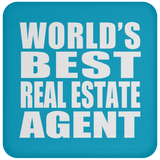 World's Best Real Estate Agent - Drink Coaster