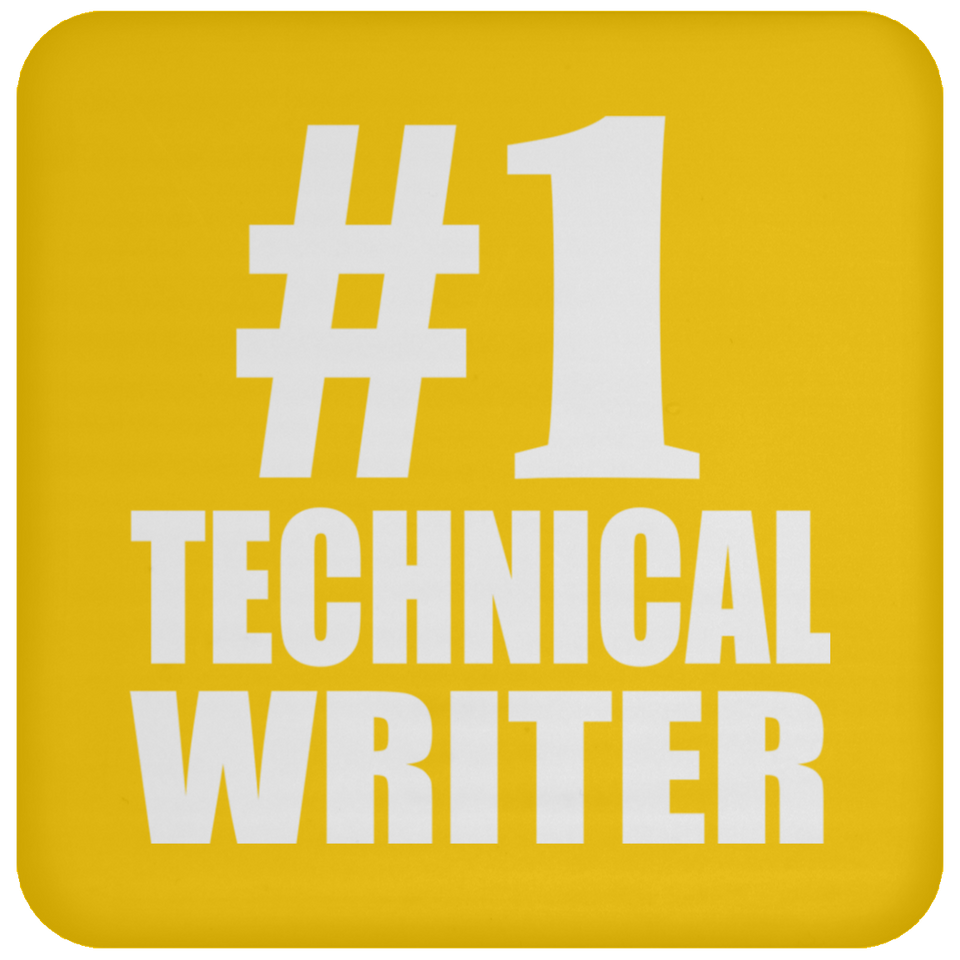 Number One #1 Technical Writer - Drink Coaster