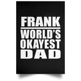 Frank World's Okayest Dad - Poster Portrait
