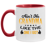 Ain't No Grandma Like The One I Got - 11oz Accent Mug Red