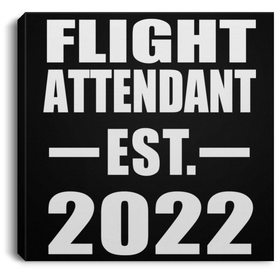 Flight Attendant Established EST. 2022 - Canvas Square