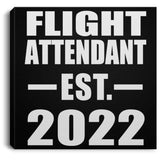 Flight Attendant Established EST. 2022 - Canvas Square