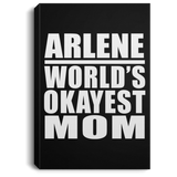 Arlene World's Okayest Mom - Canvas Portrait