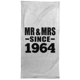 60th Anniversary Mr & Mrs Since 1964 - Hand Towel