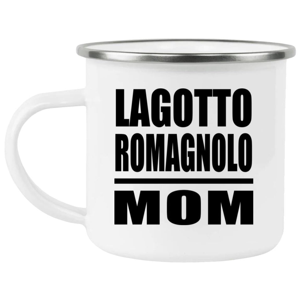 Lagotto Romagnolo Mom - 12oz Camping Mug