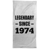 50th Birthday Legendary Since 1974 - Hand Towel