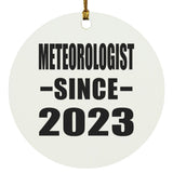 Meteorologist Since 2023 - Circle Ornament