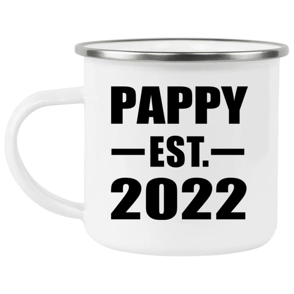 Pappy Established EST. 2022 - 12oz Camping Mug
