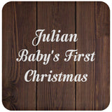 Julian Baby's First Christmas - Drink Coaster D