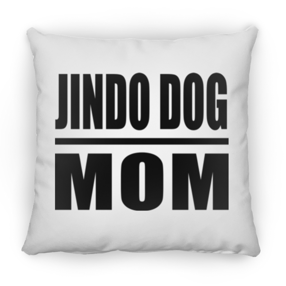 Jindo Dog Mom - Throw Pillow
