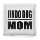 Jindo Dog Mom - Throw Pillow