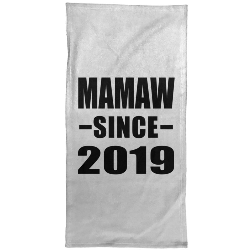Mamaw Since 2019 - Hand Towel