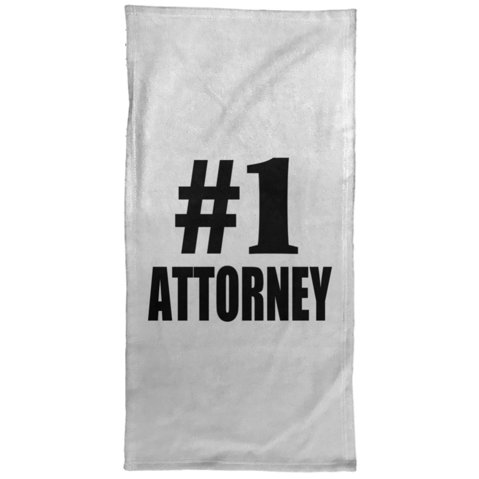 Number One #1 Attorney - Hand Towel