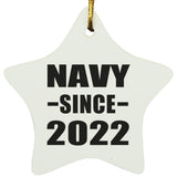 Navy Since 2022 - Star Ornament
