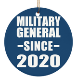 Military General Since 2020 - Circle Ornament