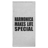 Harmonica Makes Life Special - Hand Towel