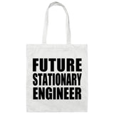 Future Stationary Engineer - Tote Bag White