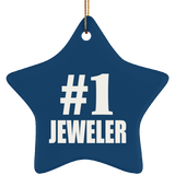 Number One #1 Jeweler - Star Ornament