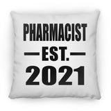 Pharmacist Established EST. 2021 - Throw Pillow