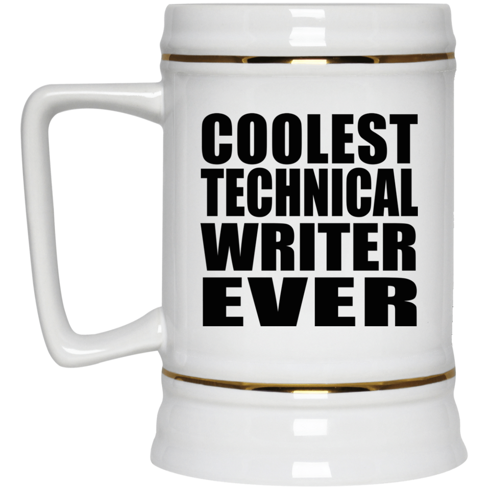 Coolest Technical Writer Ever - Beer Stein