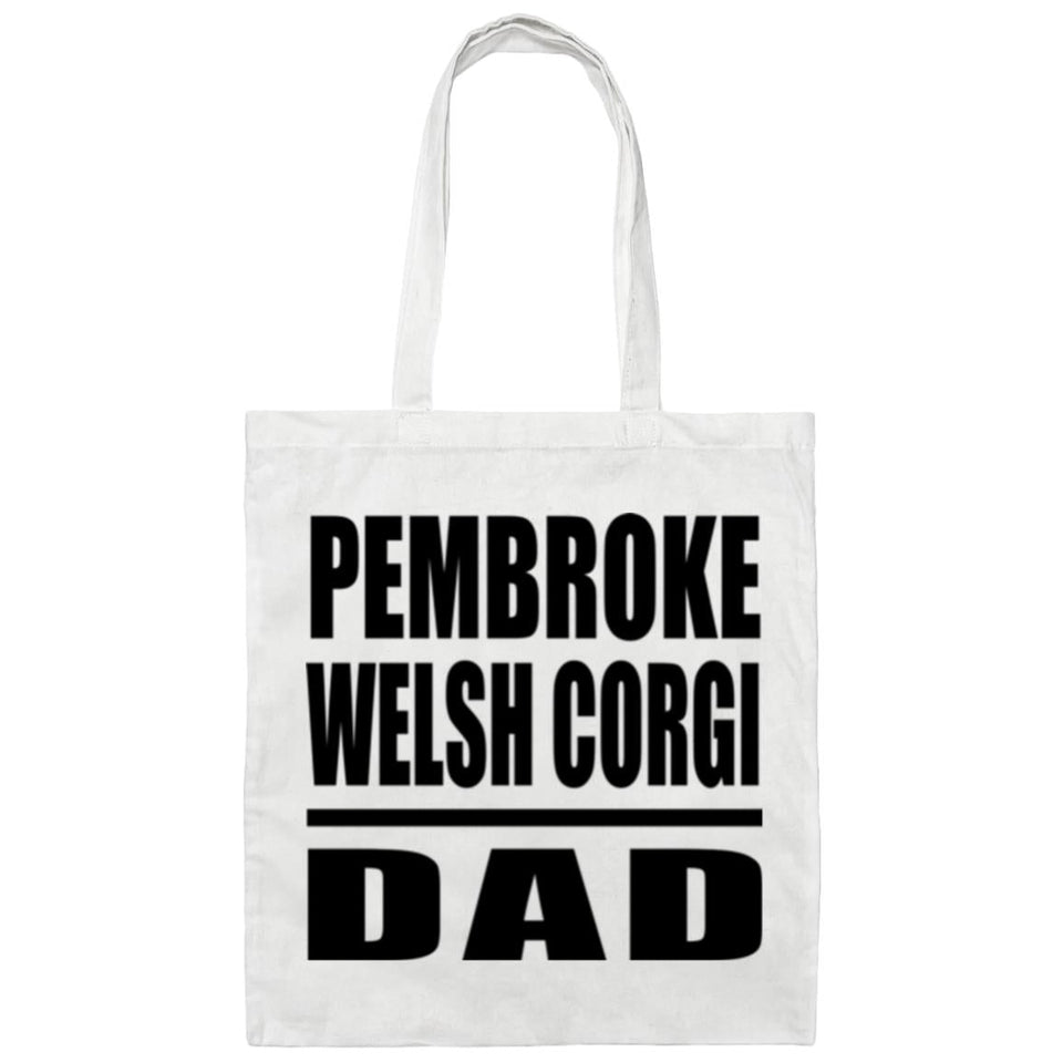 Pembroke Welsh Corgi Dad - Tote Bag White