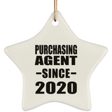 Purchasing Agent Since 2020 - Star Ornament