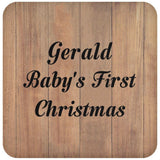 Gerald Baby's First Christmas - Drink Coaster C